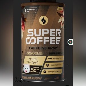 Caffeine Army Super Coffee língua de gato